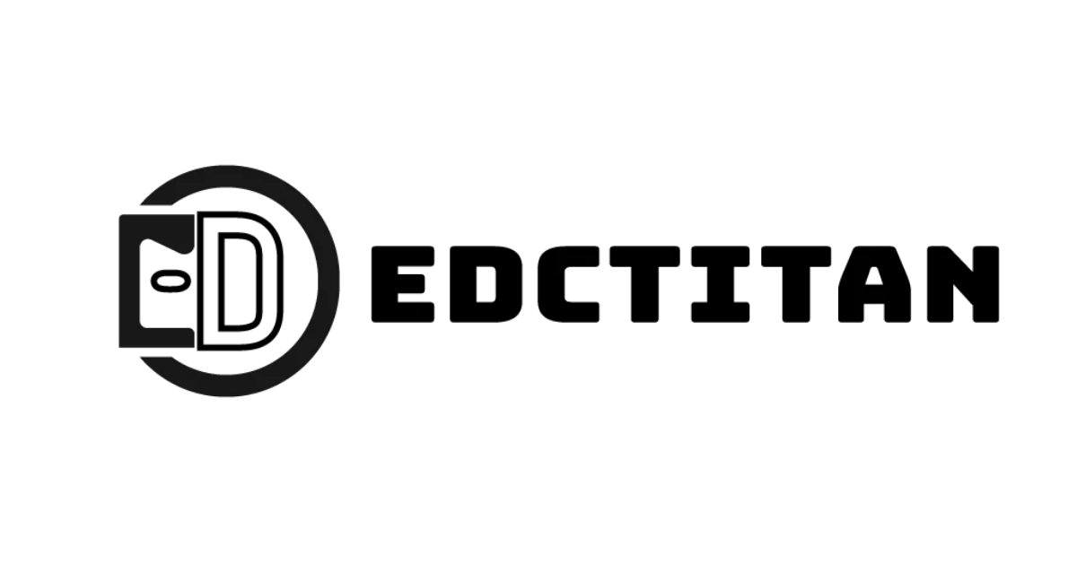 The picture edctitan.com shows when its homepage is shared