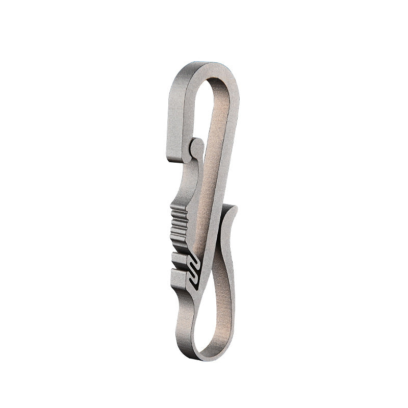 ADD-ONS:Titanium Alloy Phoenix Tail Keychain