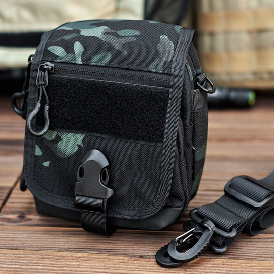 Tactical Raccoon Bag: Multi-Functional Storage - Crossbody & Waist Pack