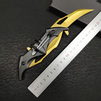 The Bat: 3cr13 Stainless Steel Double-sided Folding Knife