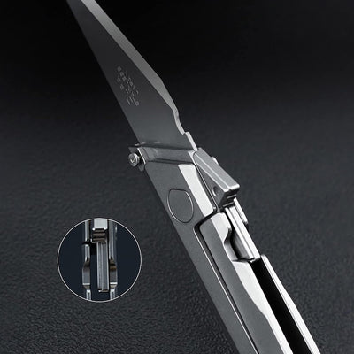 The Crow: Stainless steel EDC Folding Pocket Utility Knife