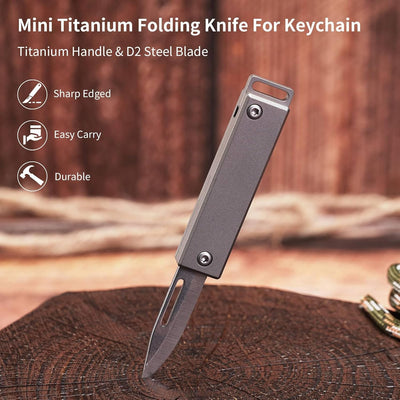 Moonlight Box: Titanim Pocket Knife