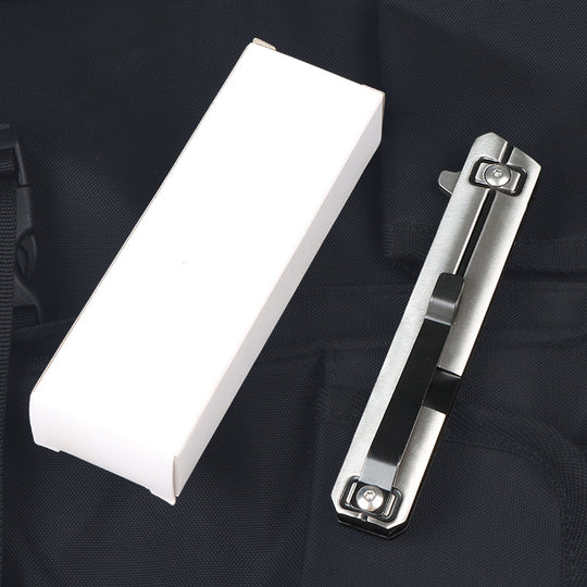 EDC Blade: Mountain-Strong 3CR13 Full-Steel Tactical Knife