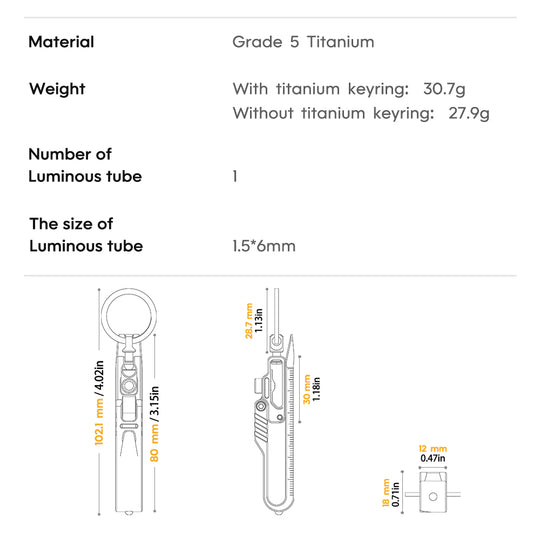 K-Smart X: A Refined Titanium EDC Belt Buckle Toolkit System