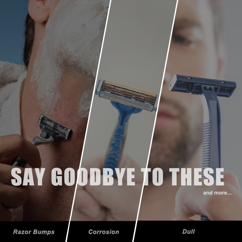 Titanium Motor Razor Titanium ModuRazor - Lightweight, Collapsible Razor for Portable Shavi ...