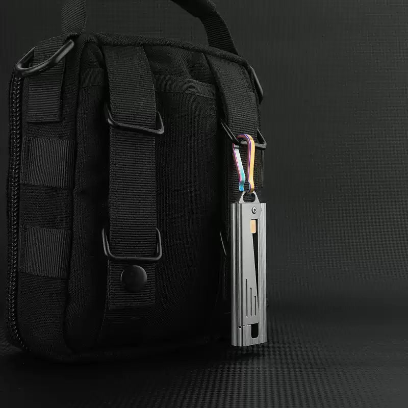 Gravity Flick – Tactical D2 Steel EDC Knife with Aluminum Handle