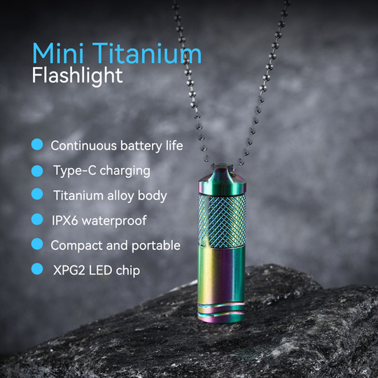 The Brightkey: Mini LED Flashlight