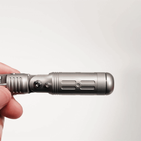 Arcos Driver：4-Angle Foldable Titanium Ratchet Screwdriver