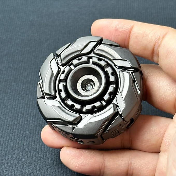 WarpFang：Stainless Steel Mecha Fidget Spinner