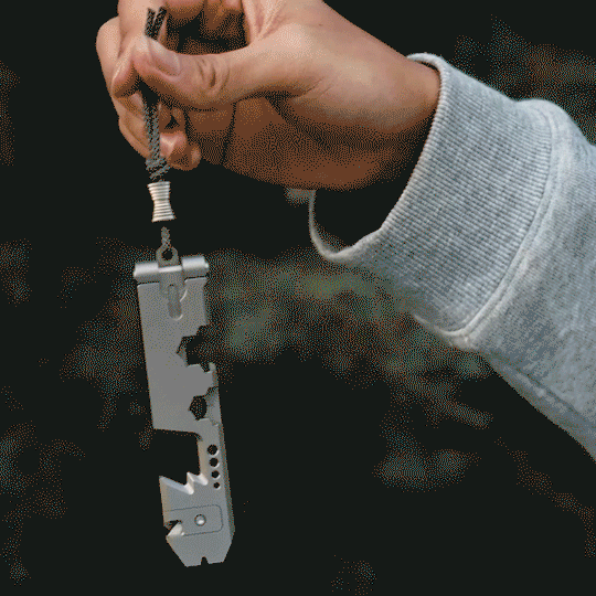 AceStand 2.0 - The Magnetic All-in-1 Titanium EDC Phone Stand