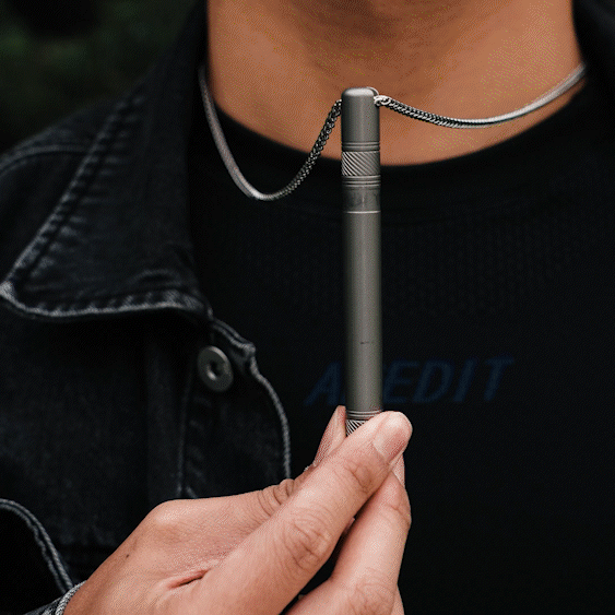 The OmniPen: Titanium Pocket Tool with 5 Smart Functions