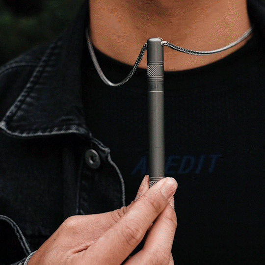 The OmniPen: Titanium Pocket Tool with 5 Smart Functions