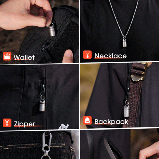 LUMIX Nano Ti— A 100-Lumen Titanium Micro Flashlight