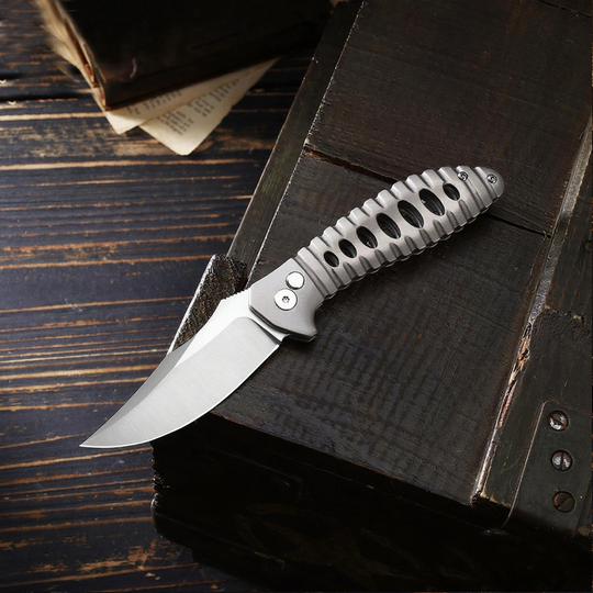 NimbleTitan - Titanium Handle EDC Small Pocket Knife