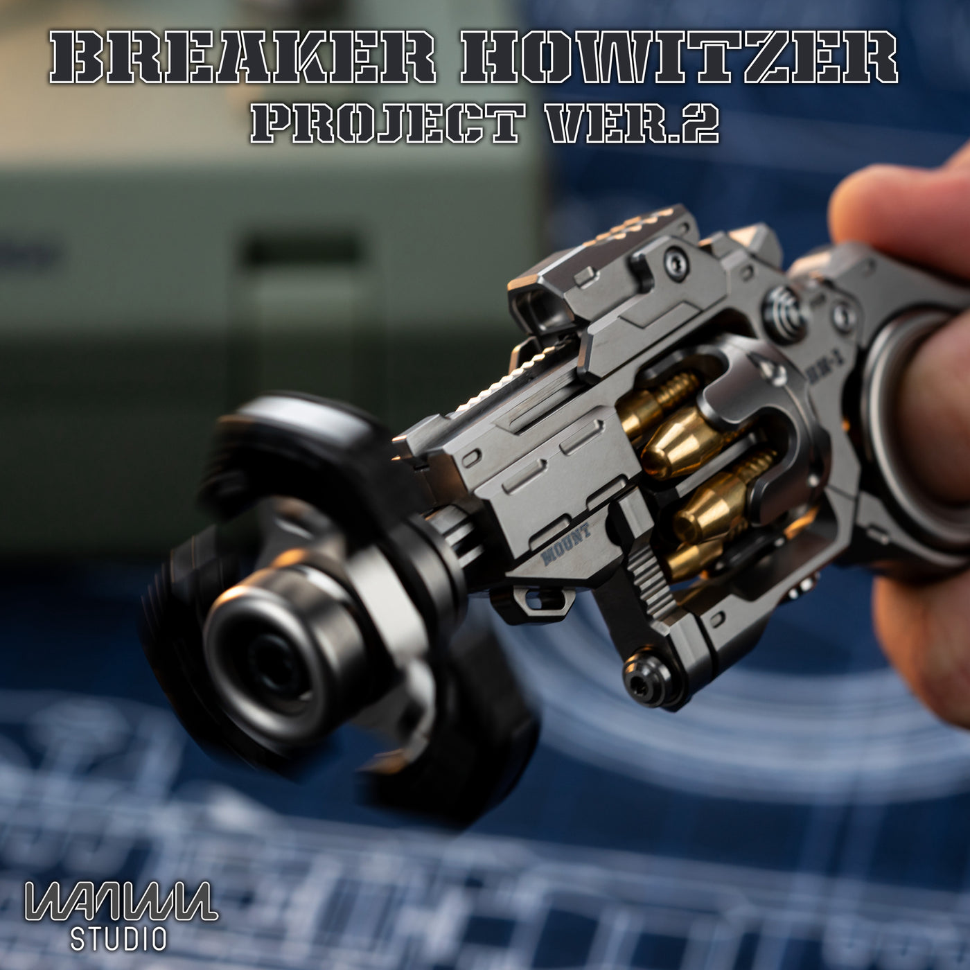 Breaker: Magnetisches Zappelspielzeug aus Titan