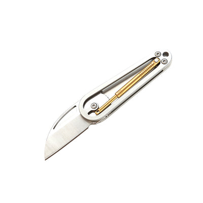 The Pendulum: 7Cr Steel Telescopic Control EDC Folding Knife