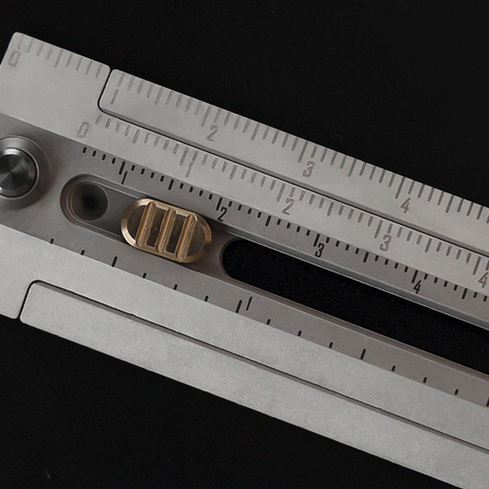 AllPro Ruler G2|Titanium EDC Measuring Tool That Does It All