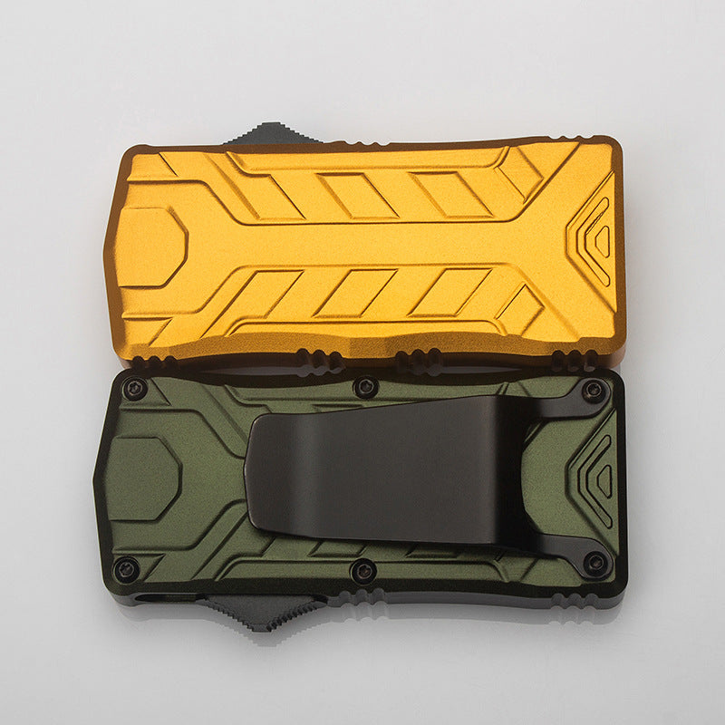 MetalScribe : Aircraft-Grade Aluminum Straight-Spring Utility Knife