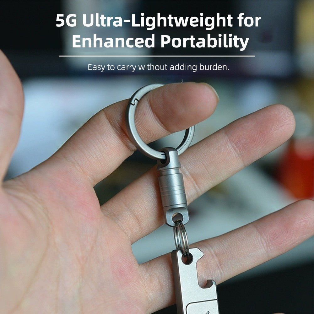 ADD-ONS：Titanium Quick-Release Keychain