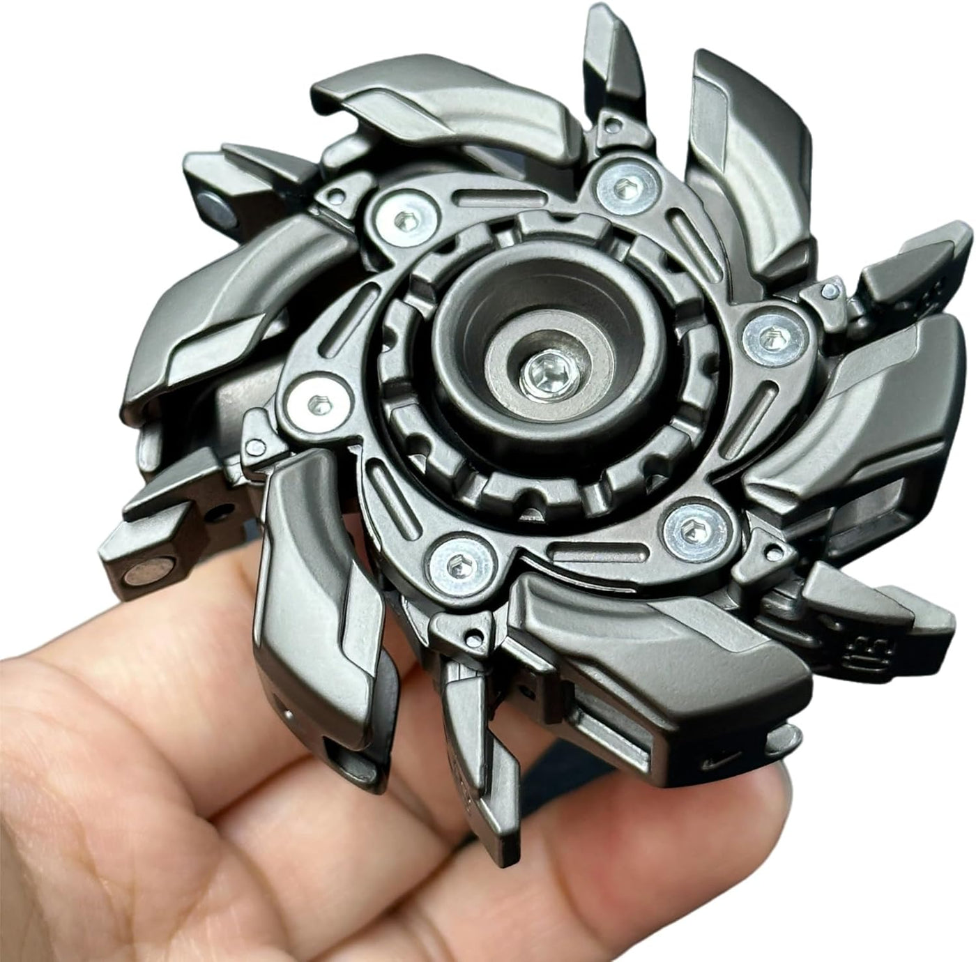 WarpFang：Stainless Steel Mecha Fidget Spinner