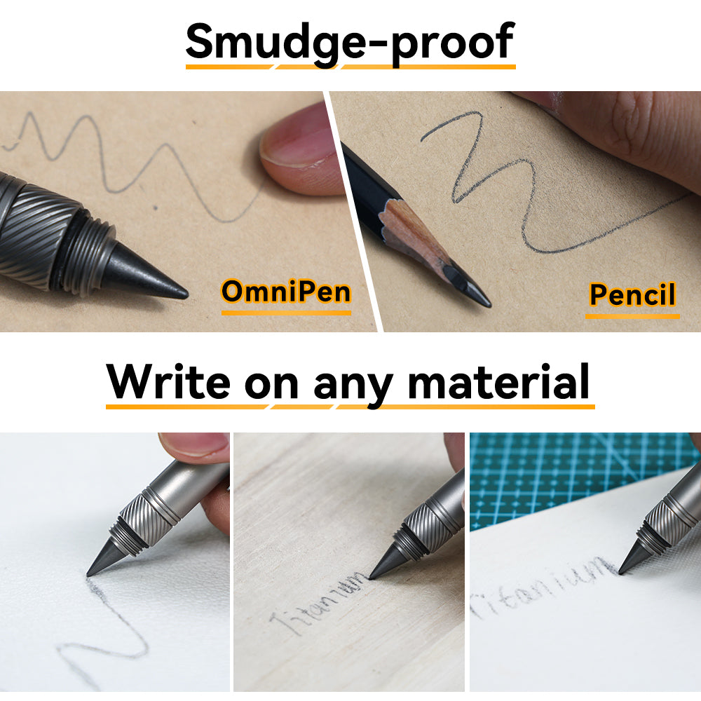 The OmniPen: Titanium Pocket Tool with 5 Smart Functions
