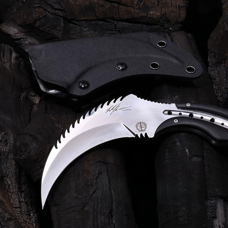 Todd's Claw - Premium 8Cr18MoV EDC Fixed Blade Knife