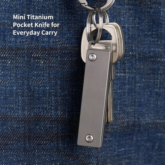 Moonlight Box: Titanim Pocket Knife