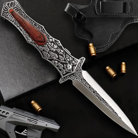 Ebonleaf Venom:  Stainless Steel Pocket Knife