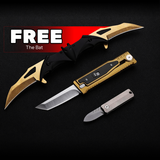 Triple Threat Blade Pack – Gravity Meets Fun: Two Premium Knives + One FREE!