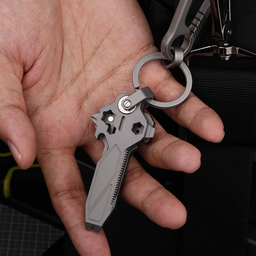 KeyMaster 2.0 - 18-in-1 Titanium EDC Multi-functional Tool
