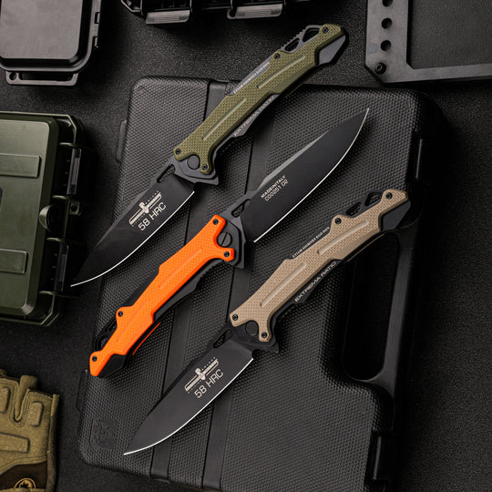 The Leviathan - EDC G10 Handle Tactical Folding Knife