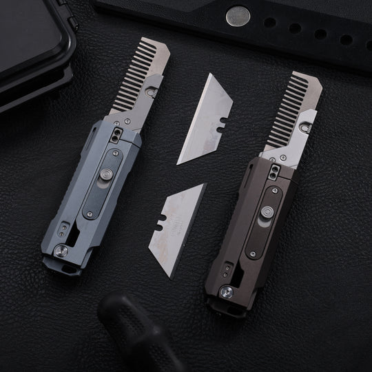 JetFlick AL — Aluminum Gravity Knife with One-Hand Flick Opening