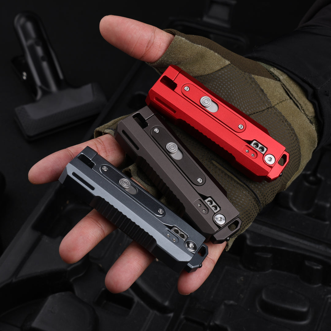 JetFlick AL — Aluminum Gravity Knife with One-Hand Flick Opening