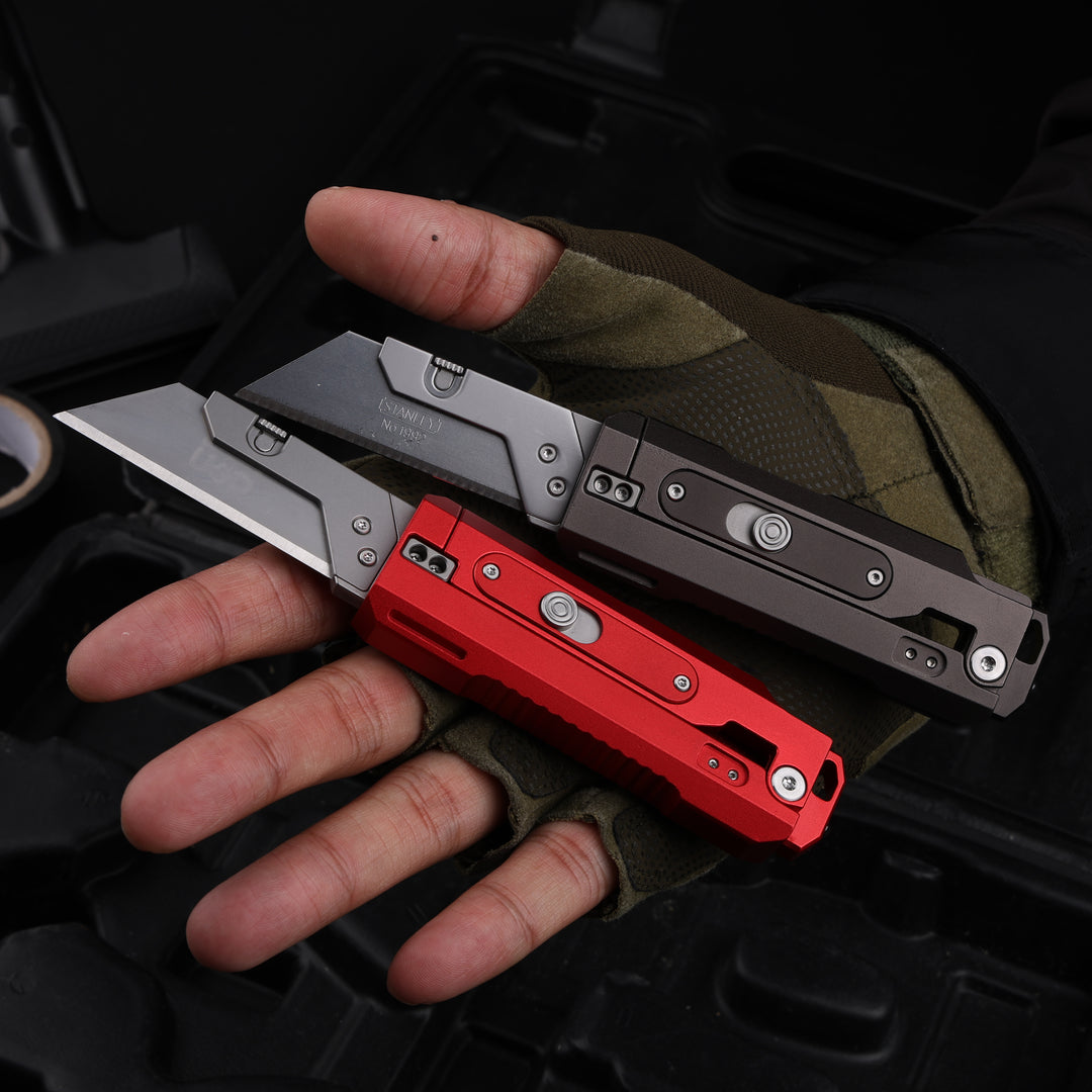 JetFlick AL — Aluminum Gravity Knife with One-Hand Flick Opening