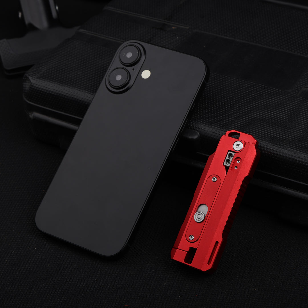 JetFlick AL — Aluminum Gravity Knife with One-Hand Flick Opening