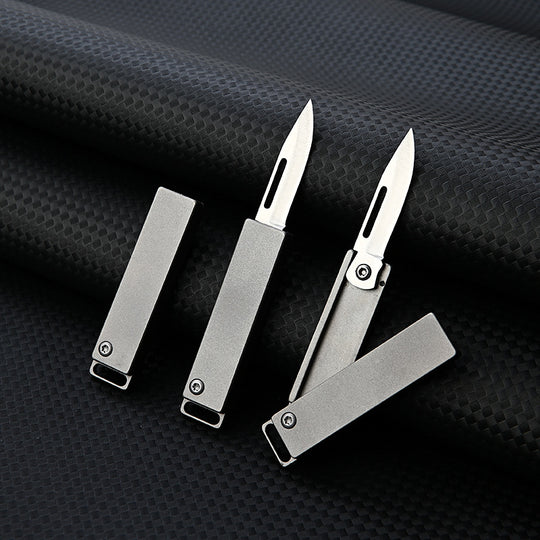Moonlight Box: Titanim Pocket Knife