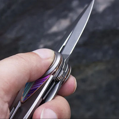 The Mandala EDC Knife:Ti Handle with M390 Blade