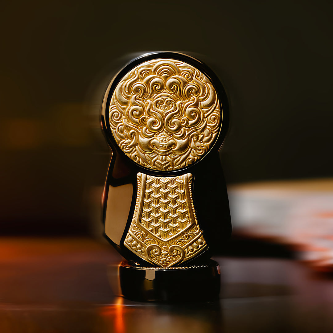 Arthur Tang's Rhythmic EDC Finger Push Toy with Snap