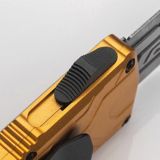 MetalScribe : Aircraft-Grade Aluminum Straight-Spring Utility Knife