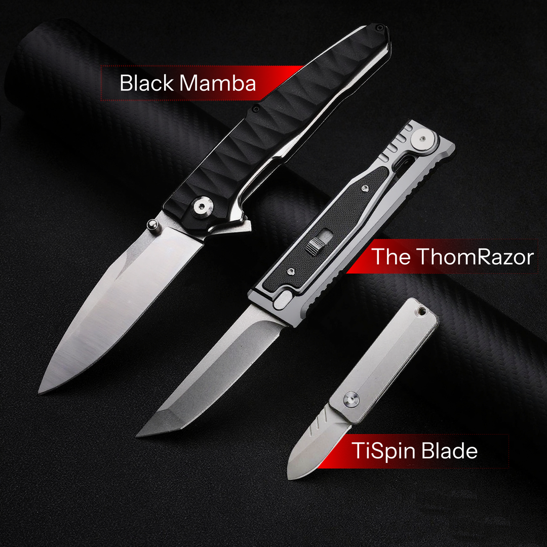 Triple Threat Blade Pack – Gravity Meets Fun: Two Premium Knives + One FREE!