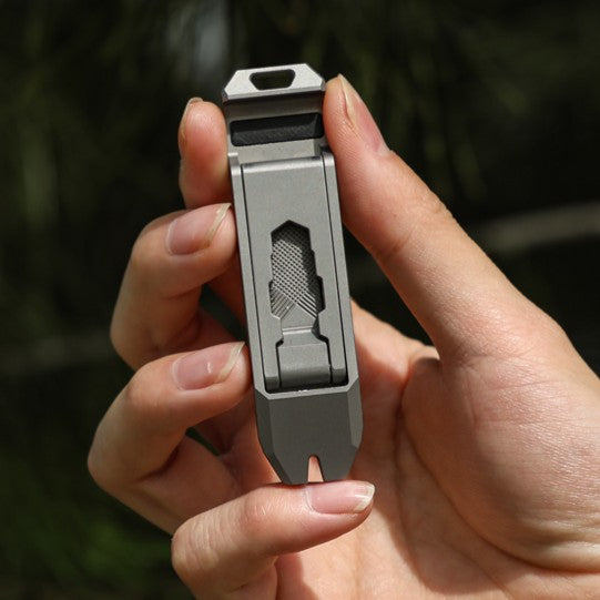 T-REX Stand:12-in-1 Titanium Foldable Phone Stand & EDC Tool