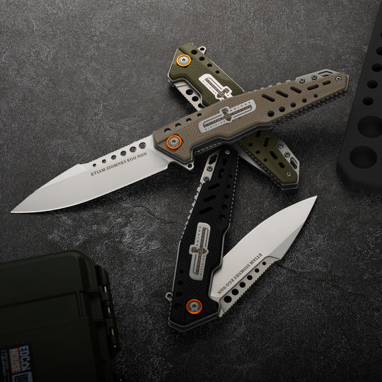 RaptorClaw G10 Tactical Folding Knife – EDC Survival Blade