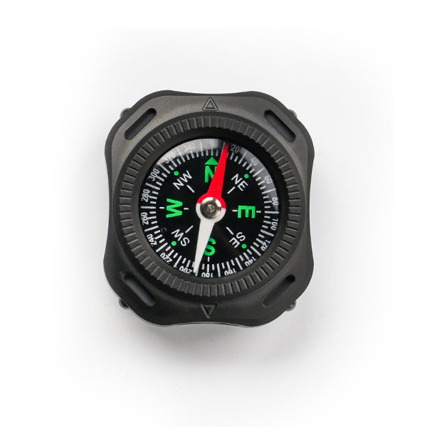 CompaX — A Titanium Compass with Multiple Carry Options