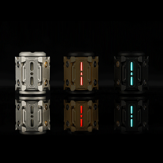 TiSpinx II: A Modular Titanium EDC Spinner Pendan