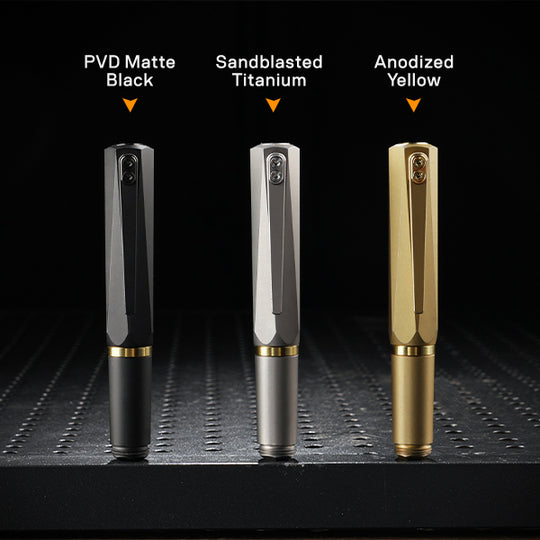 Lumink - The Definitive Pocket-to-Pro Titanium Fountain Pen