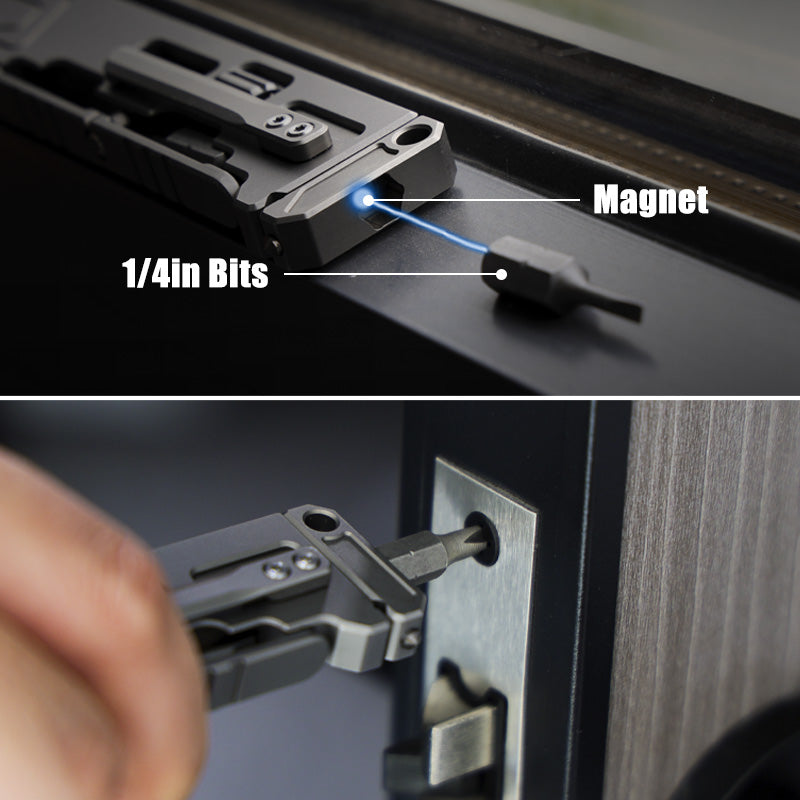 The PryMax 2.0: All-In-1 Titanium Multi-function Pry Bar – Edctitan