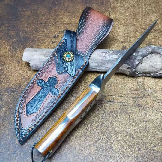 ZenGuard- Damascus Ironwood Chef Knife