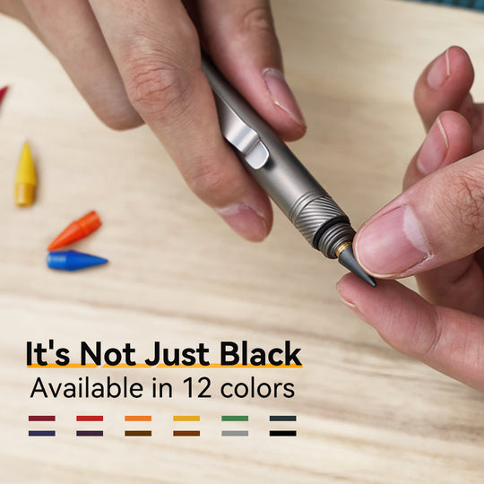 The OmniPen: Titanium Pocket Tool with 5 Smart Functions