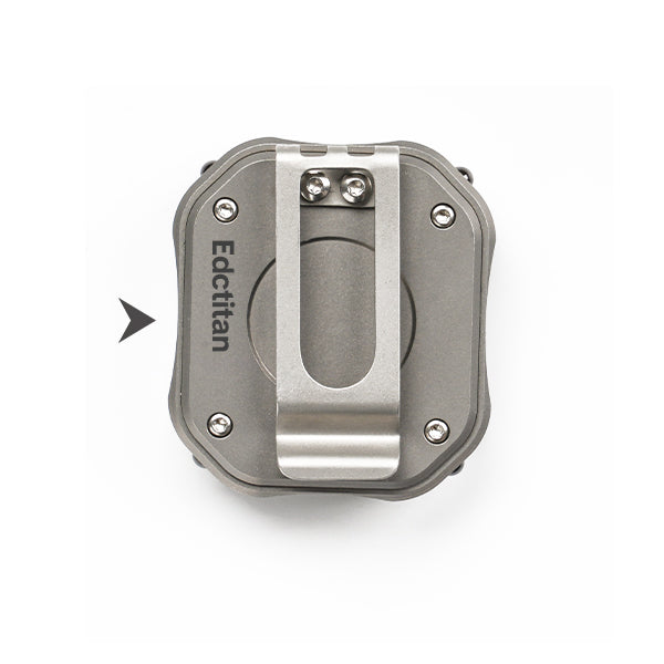 CompaX — A Titanium Compass with Multiple Carry Options