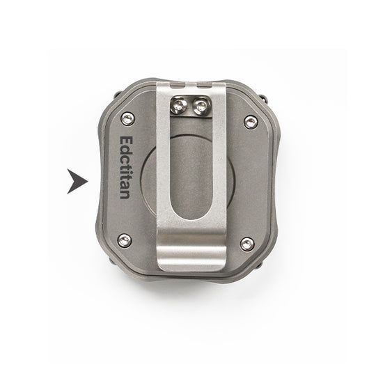 CompaX — A Titanium Compass with Multiple Carry Options